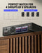 Donner MAMP5 Amplificateur sans Fil 440W 4 canaux Amp de Puissance Audio