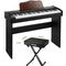 Eastar EK-10S Digital Piano Keyboard 61 Key Full Size Electronic Keyboard