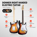 Donner DST-100S Guitare électrique Sunburst
