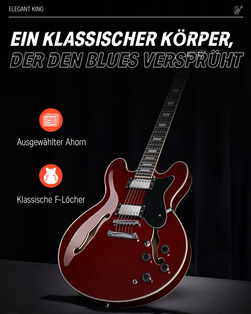 Donner DJP-1000 Guitare Jazz Électrique