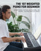 Donner DEP-20 88 touches lestées Clavier de Piano numériques avec support et 3 pédale