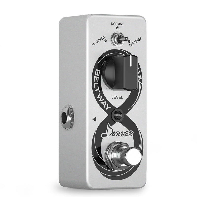 Donner Beltway Looper in 3 Play Modes with USB Type-C Port Effect Pedal for Guitar and Bass