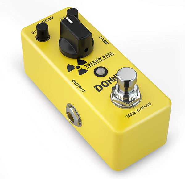 Donner Yellow Fall True Bypass Electric Guitar Delay Pedal