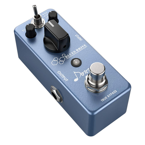 Donner Blues Overdrive Guitar Effect Pedal Classical Electronic Vintage True Bypass Warm/Hot Modes