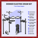 Donner DED-300 8 Piece Electronic Drum Set